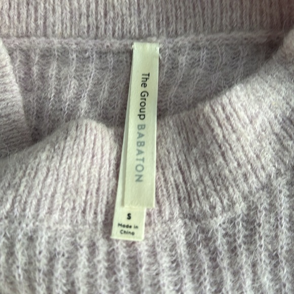 Aritzia alpaca lavender sweater - Picture 4 of 6
